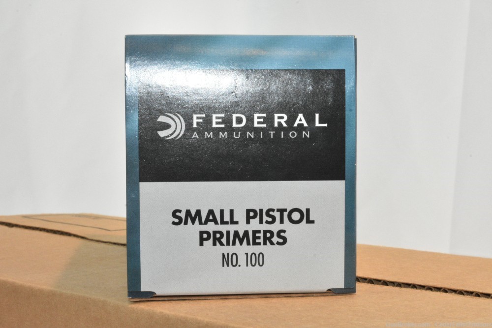Federal #100 Champion Small Pistol Multi-Caliber Handgun primers 5,000qty-img-0