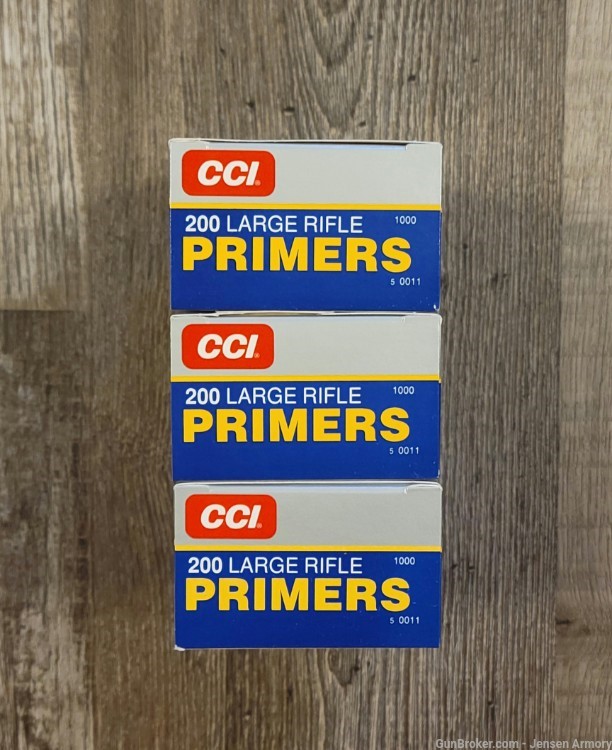 X3,000 CCI Large Rifle Primers No Reserve-img-1