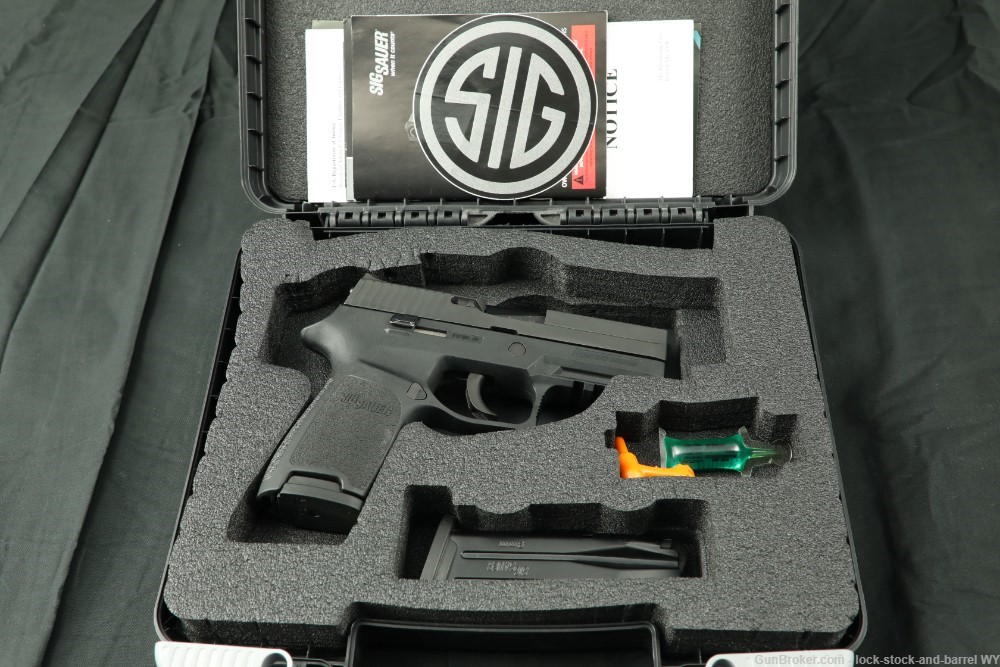 Sig Sauer P250 9mm 3.9” Compact Semi-Auto Double Action Only Pistol w/ Case-img-38