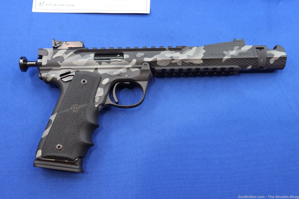 Volquartsen Model BLACK MAMBA CAMO Pistol 22LR 10RD 6" OPTICS READY OR NEW-img-9