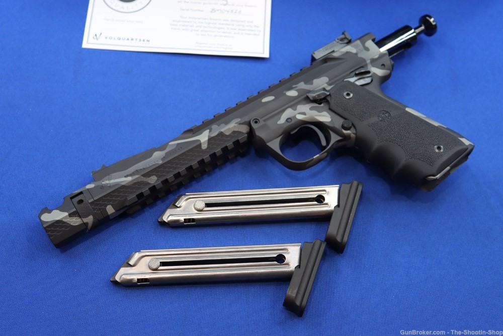 Volquartsen Model BLACK MAMBA CAMO Pistol 22LR 10RD 6" OPTICS READY OR NEW-img-30