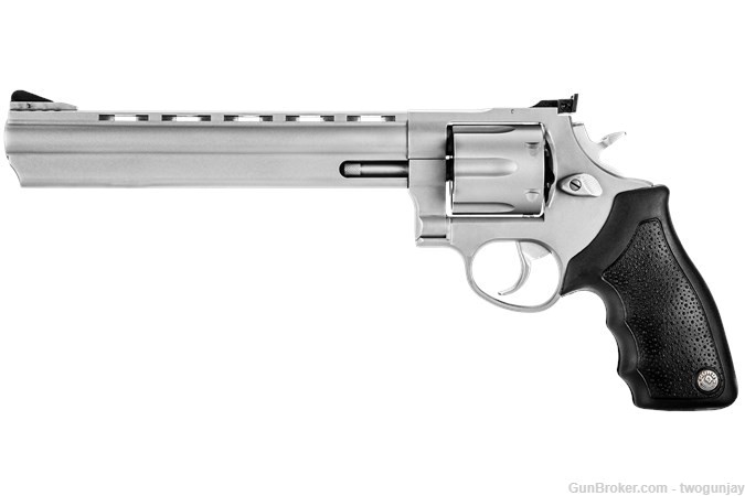 New-Taurus M44 .44 Magnum Stainless Model 44 8.38" Revolver 2-440089 !-img-0