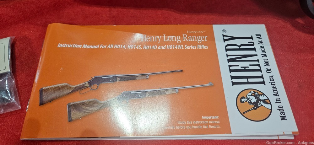 HENRY LONG RANGER 6.5 CREEDMOOR 22” BBL BLACK NEW IN BOX -img-1