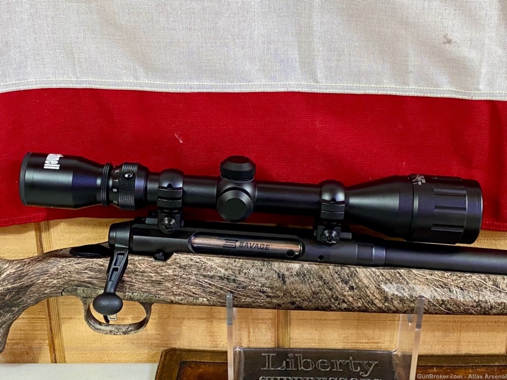 Savage Axis .223 Rem w/ Bushnell 4-12x Scope. -img-3