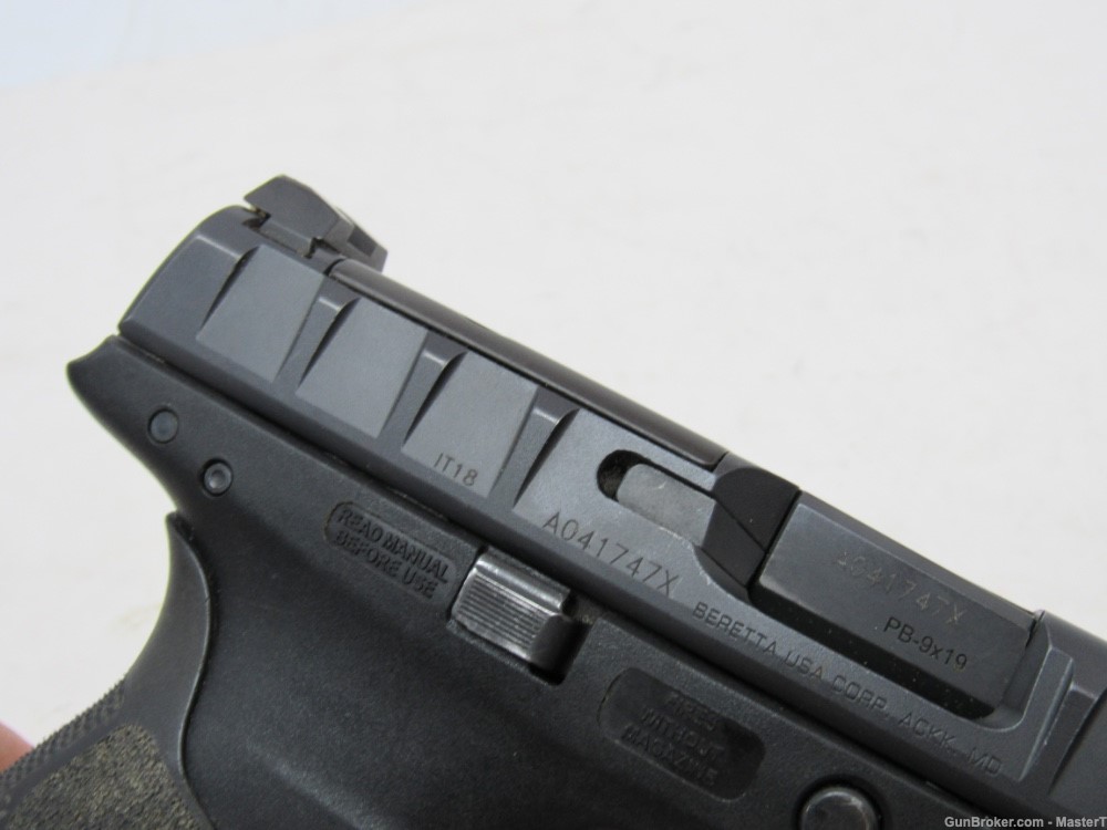 Beretta APX 9mm w/4.25"Brl MOS NO MAG $.01 Start No Reserve-img-16