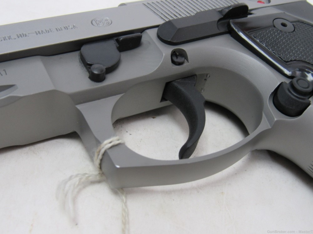  Beretta 92fs Compact L Inox / Stainless w/4.25"Brl $.01 Start No Reserve-img-7