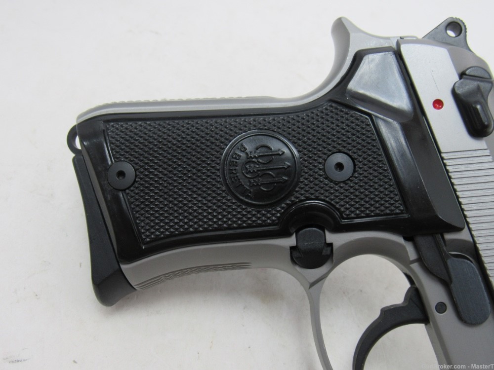  Beretta 92fs Compact L Inox / Stainless w/4.25"Brl $.01 Start No Reserve-img-13