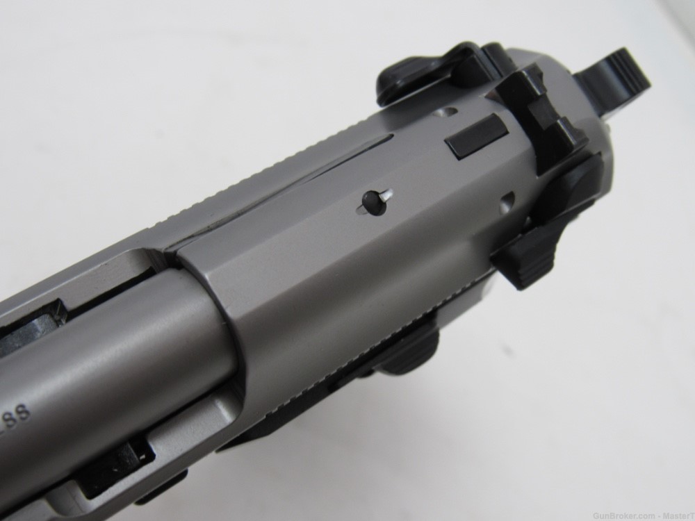  Beretta 92fs Compact L Inox / Stainless w/4.25"Brl $.01 Start No Reserve-img-11