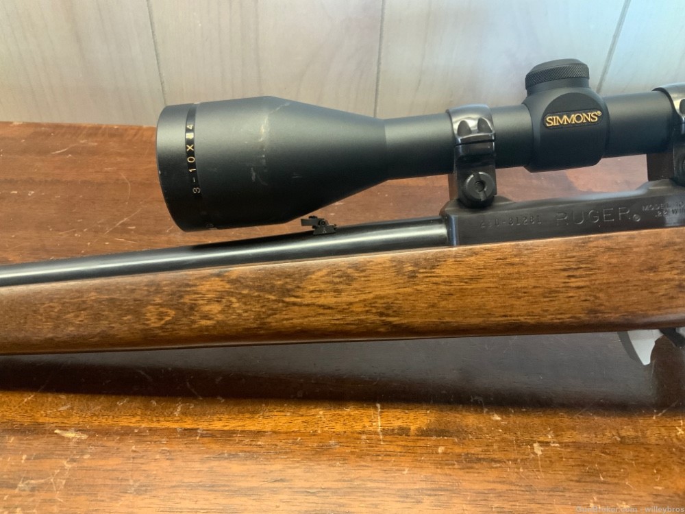 Ruger 10/22 Carbine 18.5” 22 WMR Good Bore w/ Scope and Three Magazines-img-8
