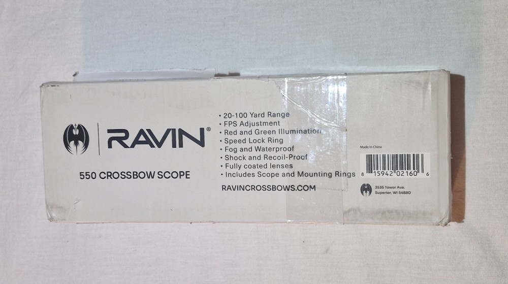 RAVIN 550FPS SCOPE W- SPEED LOCK-img-5