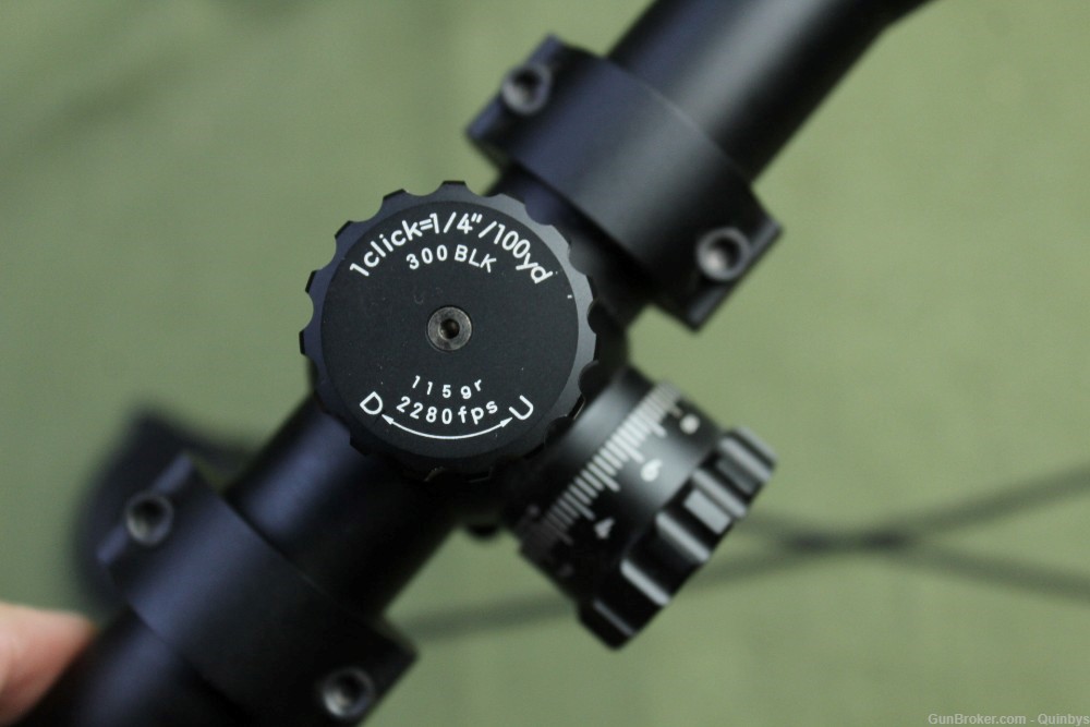 Nikon Precision AR Optic P-300 Black Out 2-7 x 32mm Matte BDC Rifle Scope-img-7