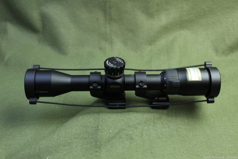 Nikon Precision AR Optic P-300 Black Out 2-7 x 32mm Matte BDC Rifle Scope-img-0