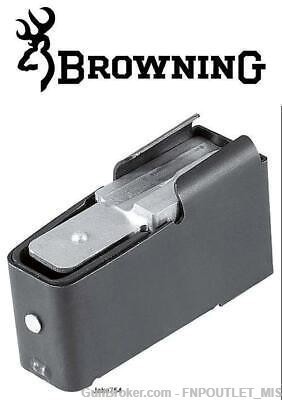 Browning A-Bolt II 243 WIN Rifle Magazine, Black, 4 Round-img-0