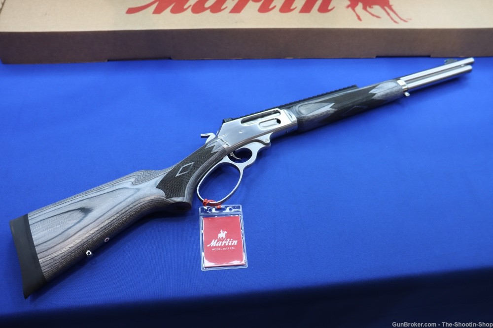 Marlin Model 1895 SBL Rifle 45-70 GOVT Stainless 19" Large Loop XS RAIL TB-img-8