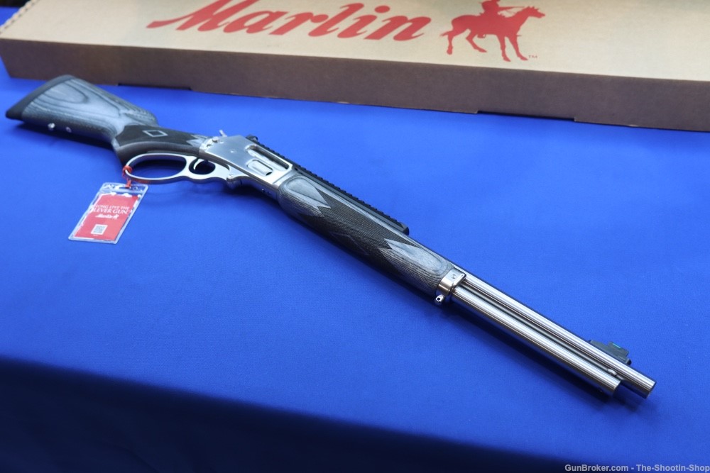 Marlin Model 1895 SBL Rifle 45-70 GOVT Stainless 19" Large Loop XS RAIL TB-img-38