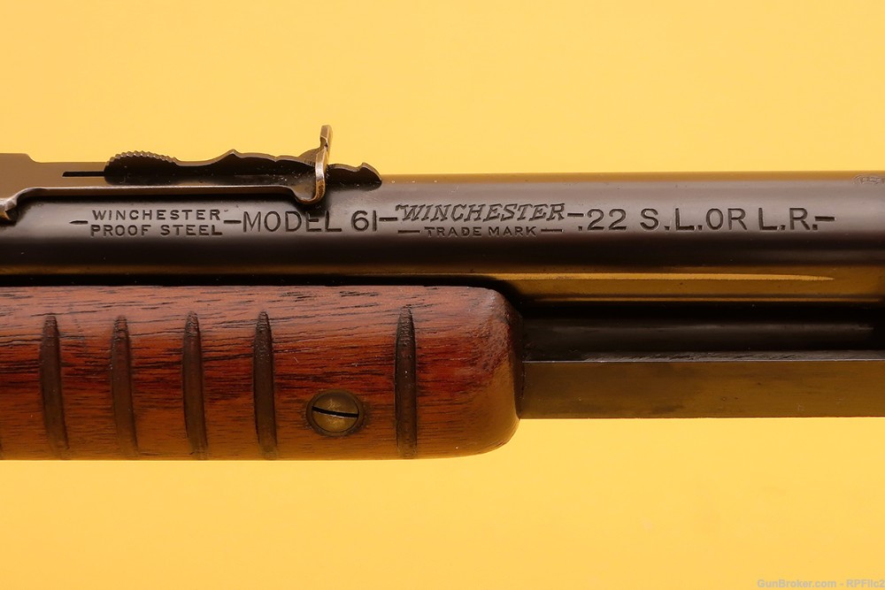 Winchester Model 61 - 22 S/L/LR - Pre-War Mfg 1933-img-17