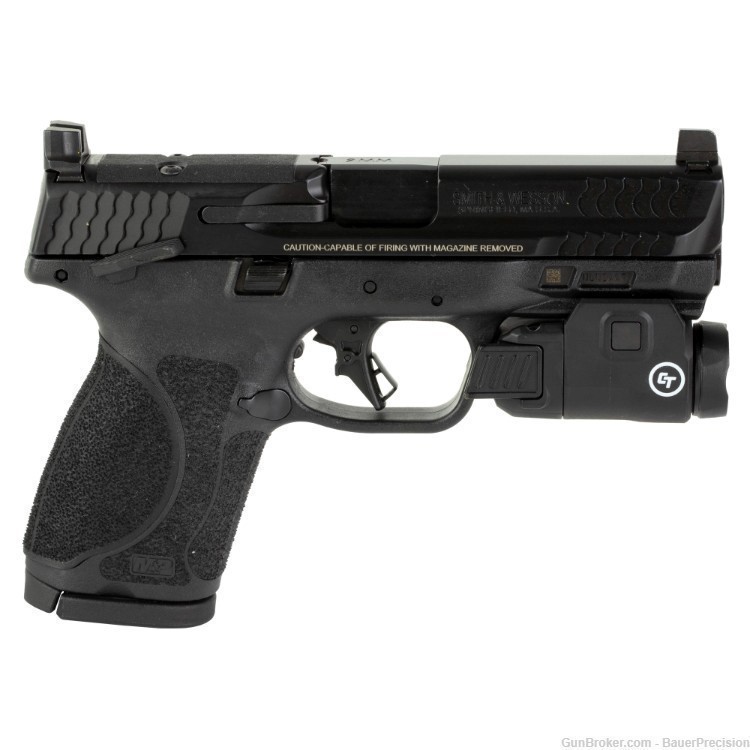 Smith & Wesson M&P 2.0 9MM Pistol 4" Barrel 15 Rd w/ Light 13645*-img-0