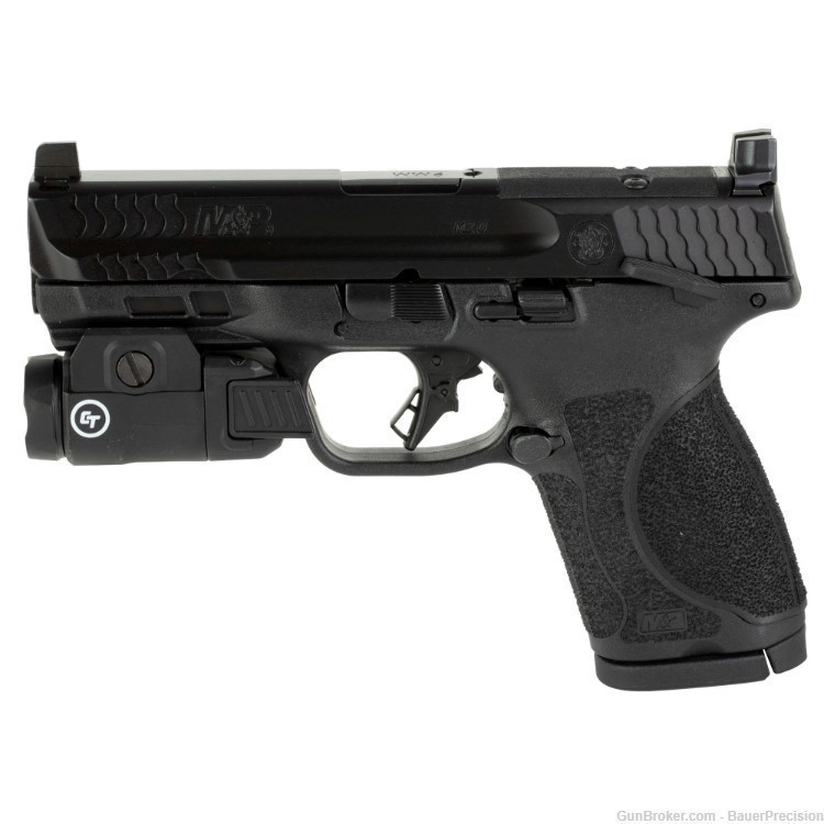 Smith & Wesson M&P 2.0 9MM Pistol 4" Barrel 15 Rd w/ Light 13645*-img-1