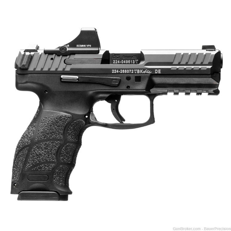 HK VP9 9mm Pistol 4.09" Barrel 17rd with Holosun SCS 81000802*-img-0