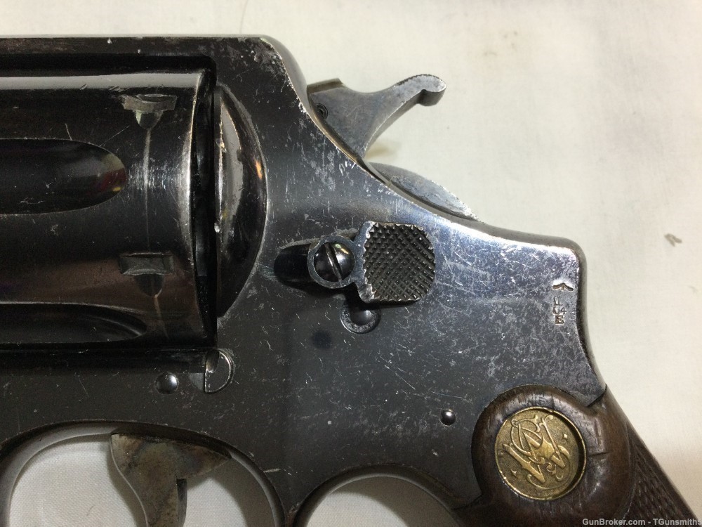 S&W .445 HE FIRST MODEL Special Caliber in .455 Mark II Cal. w/ammo-img-5