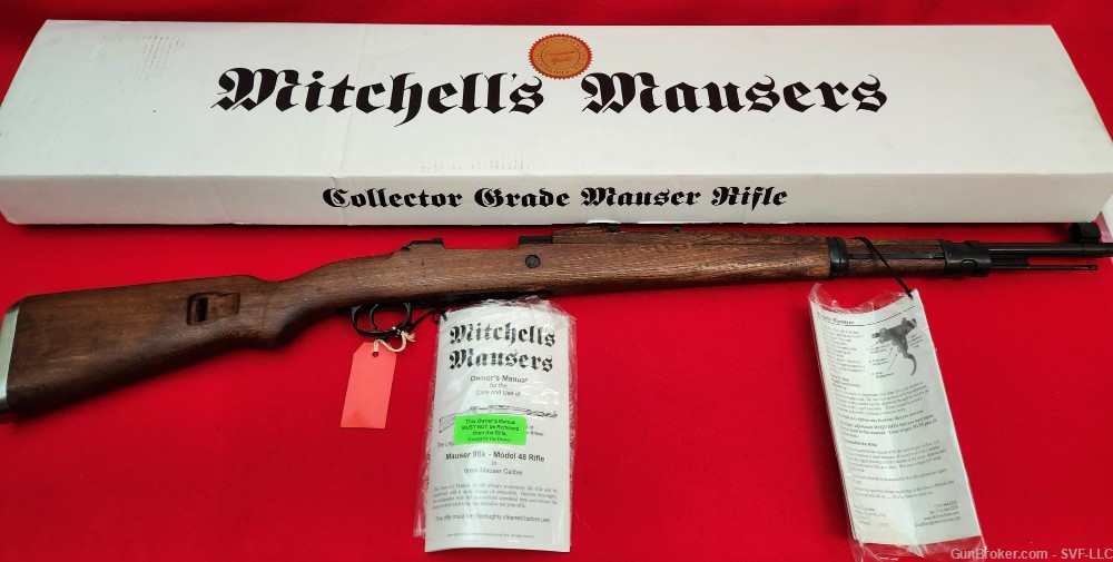 Mitchells Mauser K98 8mm Mauser bolt action rifle (NEW IN BOX)-img-0