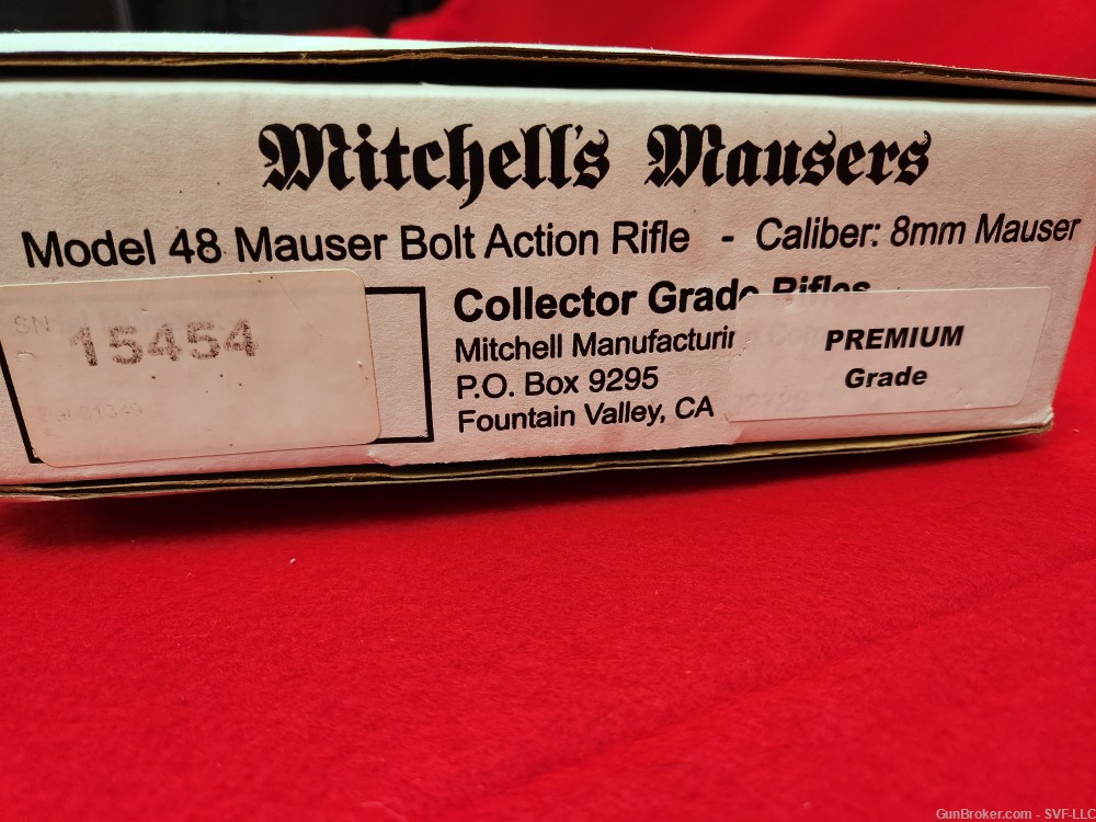 Mitchells Mauser K98 8mm Mauser bolt action rifle (NEW IN BOX)-img-6