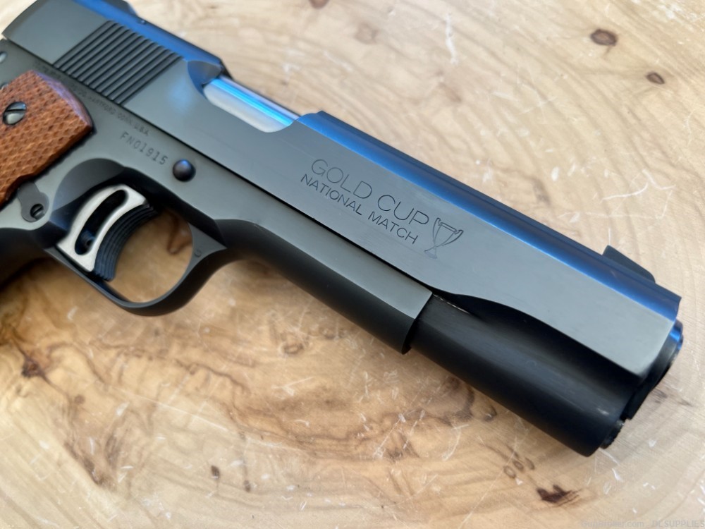 COLT 1911 GOLD CUP NATIONAL MATCH SERIES '80 MK IV BLUED FINISH 5" .45ACP-img-4