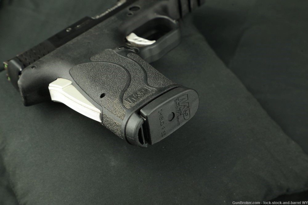 Smith & Wesson S&W Performance Center M&P9 Shield EZ Silver 9mm Pistol-img-31