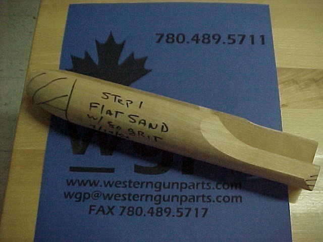 Remington parts, 552 unfinished forend, new-img-1