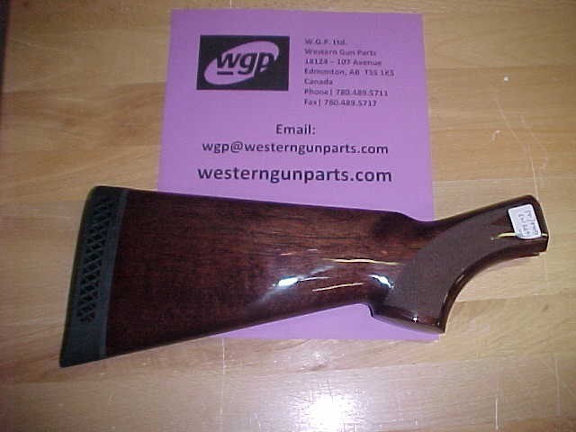 Browning parts, Gold 12ga Hunter Gloss buttstock, stock, NOS wood-img-0