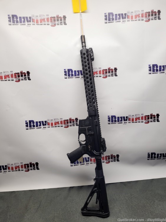Smith & Wesson M&P 15 AR15 AR-15 TS 5.56 Rifle w/ MBUS Sights and Magpul-img-6