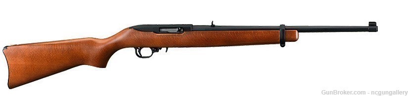 Ruger 10/22 22LR Wood Stock Rifle NEW FastShipNoCCFee 1103-img-0