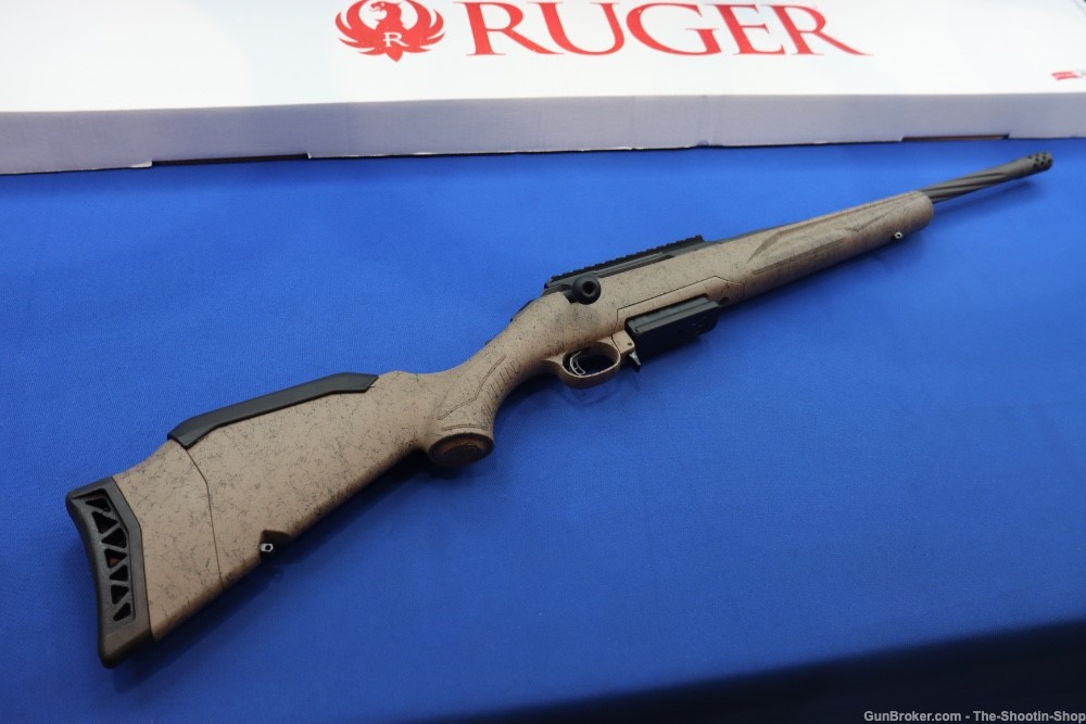 Ruger Model AMERICAN GEN2 Rifle 6.5 Creedmoor 16" Threaded Fluted 46928 FDE-img-0