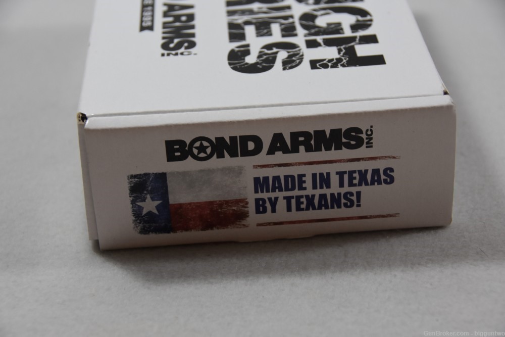 BOND ARMS ROWDY DERRINGER 45 COLT/410 BORE 3'' 2-RD PISTOL New in Box-img-3