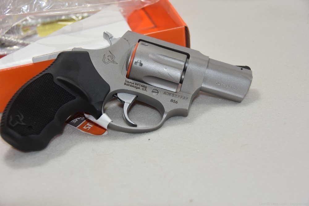 TAURUS 856 38 SPL 2" 6-RD REVOLVER Brand New in Box with paper, etc.  -img-0