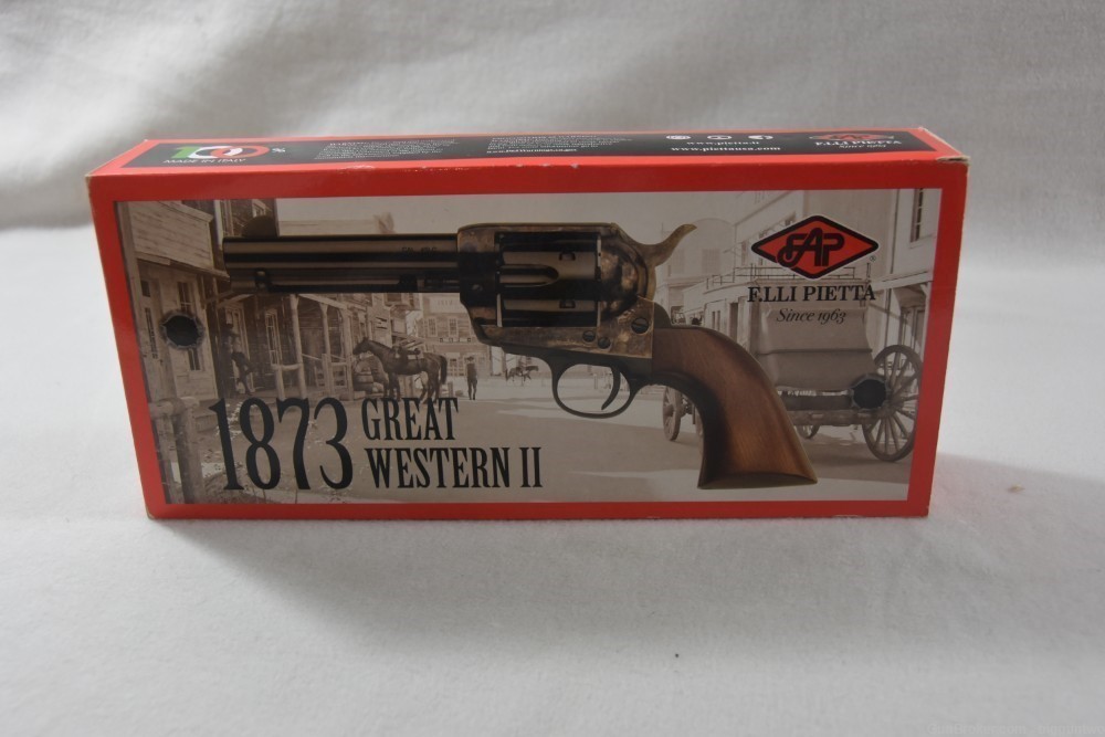 Pietta 1873 Convertible 45 Colt/45 Auto 5.5" 6RD Revolver New in Box       -img-1