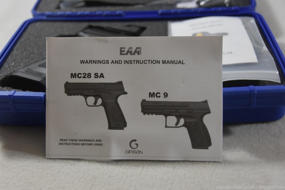 EAA Girsan MC9 With FAR-DOT Red Dot Sight 9mm Luger 4.2in Black Pistol - 17-img-12