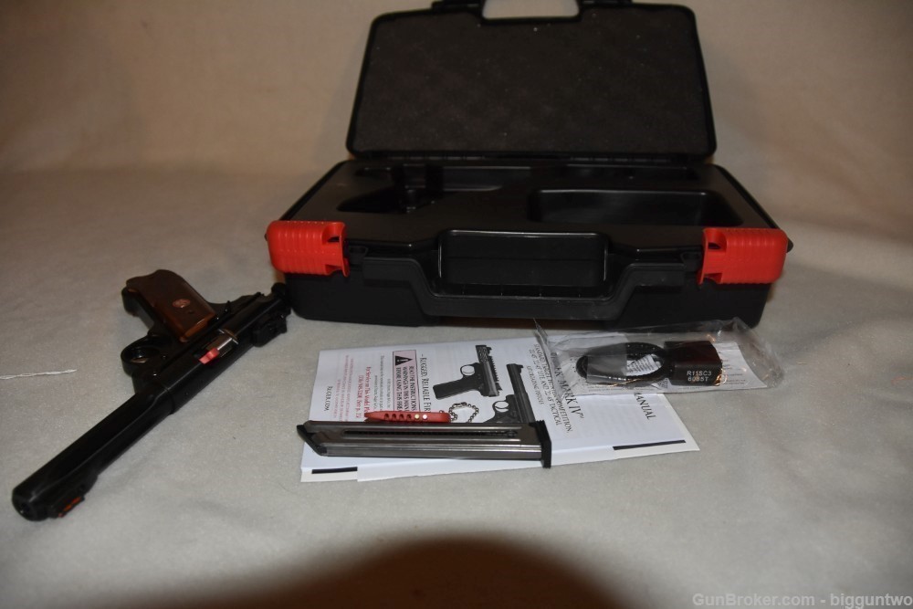 Ruger MKIV Hunter, 22LR, Semi Auto, Brand New in Box with paper, etc. -img-10