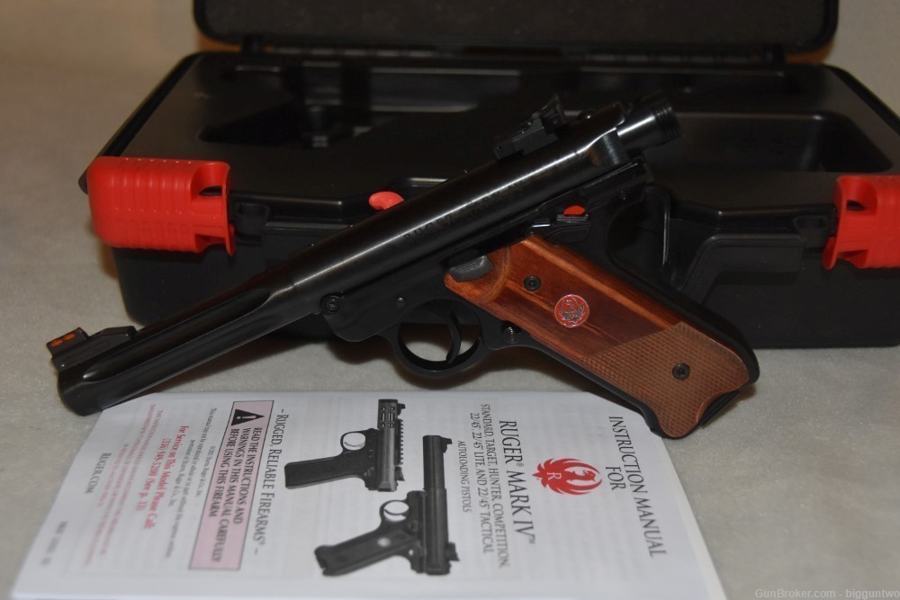 Ruger MKIV Hunter, 22LR, Semi Auto, Brand New in Box with paper, etc. -img-3