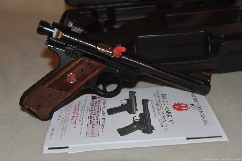 Ruger MKIV Hunter, 22LR, Semi Auto, Brand New in Box with paper, etc. -img-1