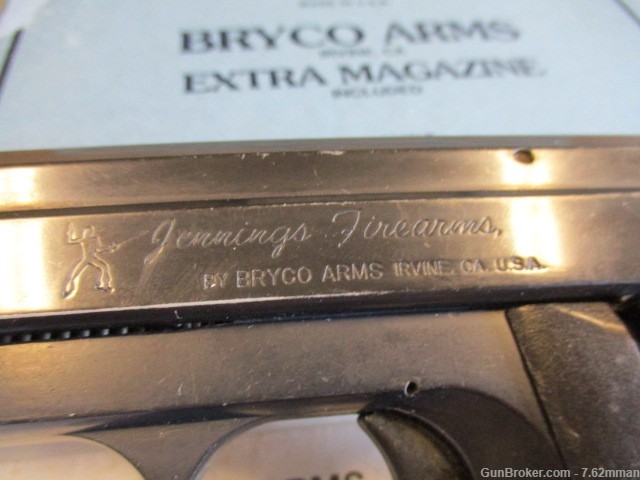 Gun Smith Special Bryco 48 380auto Jennings Arms Pistol 380acp 2 mags AUTO -img-11
