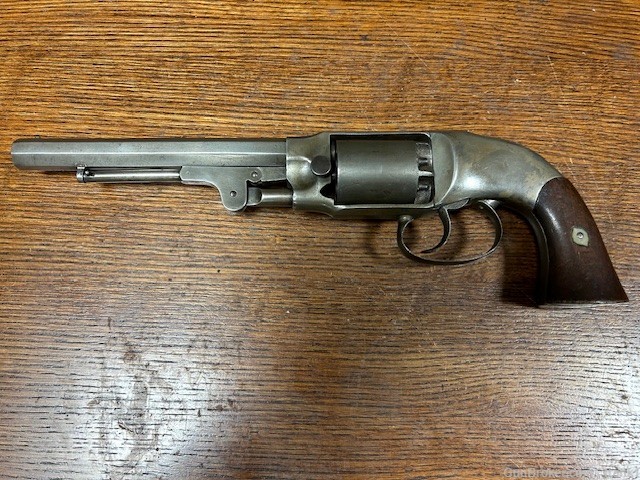 Rare Civil War C.S. Pettengill 44 Army Revolver $1 No Reserve-img-0