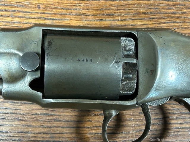 Rare Civil War C.S. Pettengill 44 Army Revolver $1 No Reserve-img-6