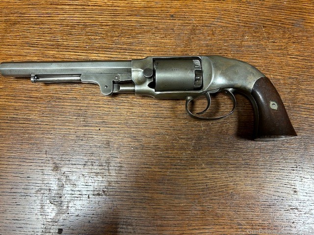Rare Civil War C.S. Pettengill 44 Army Revolver $1 No Reserve-img-2