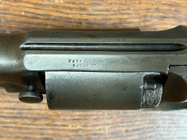 Rare Civil War C.S. Pettengill 44 Army Revolver $1 No Reserve-img-10