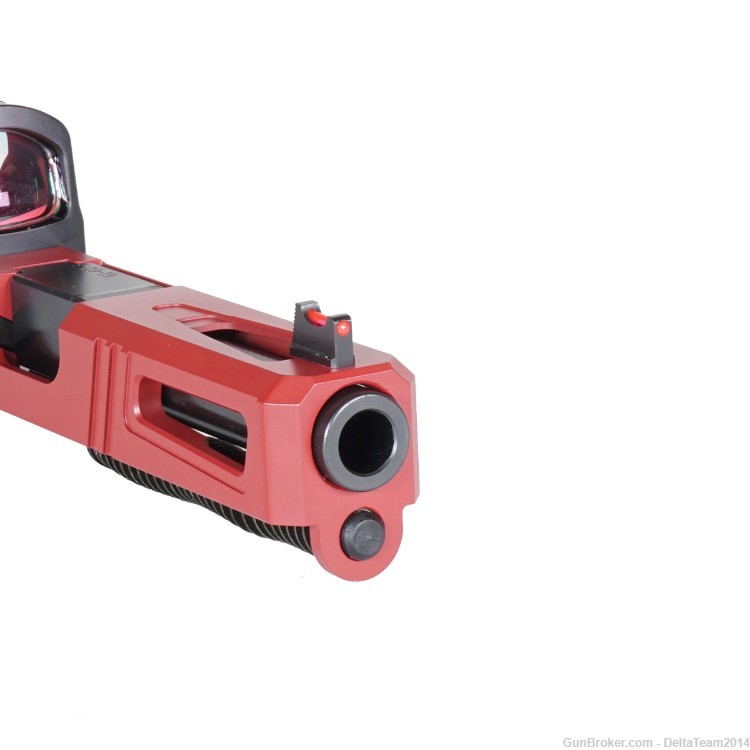 Complete Slide for Glock 19 - Holosun 407C-X2 - Red Crimson 17-4 RMR Slide-img-4