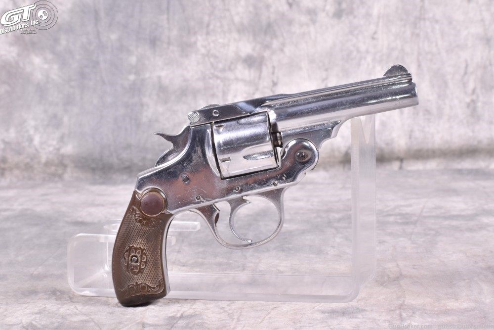 Iver Johnson .38 S&W top break revolver (AS-IS)-img-1