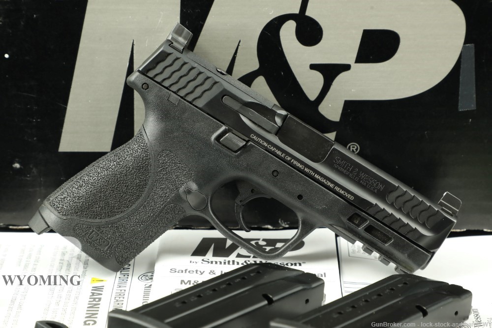 Smith & Wesson S&W M&P 9 M2.0 Compact 4” Optics Ready 9mm Semi-Auto Pistol-img-0