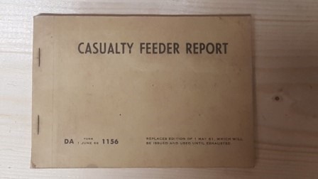 DA form 1156 Casualty Feeder Report-img-0