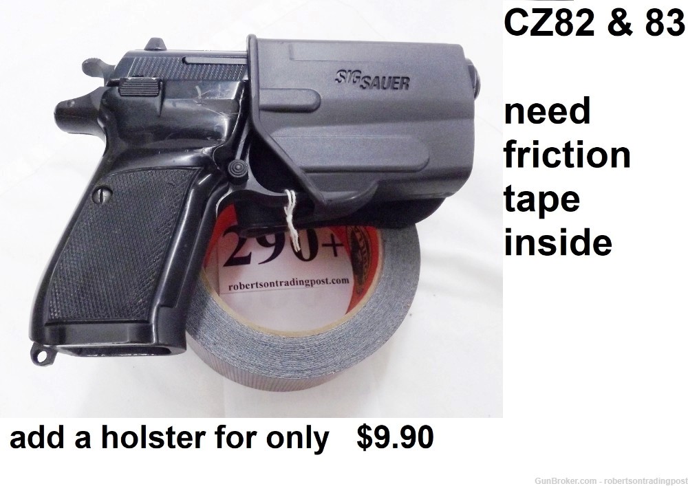 CZ83 Pistol .380 ACP 13 shot 1 Magazine 91301 G 1989 Grip Chip  -img-10